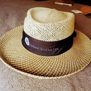 Kate Lord The Holland America Line Straw Hat